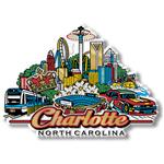 CTY129 Charlotte North Carolina Magnet